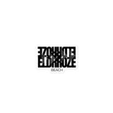 ELDRROZE Kicker Sticker Black