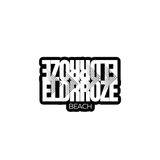 ELDRROZE Kicker Sticker White