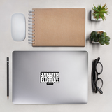 ELDRROZE Kicker Sticker White