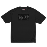 ELDRROZE Performance Running T-Shirt Black Logo