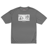 ELDRROZE Performance Running T-Shirt White Logo