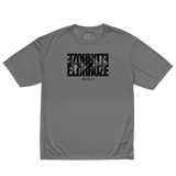 ELDRROZE Performance Running T-Shirt Black Logo