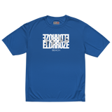 ELDRROZE Performance Running T-Shirt White Logo