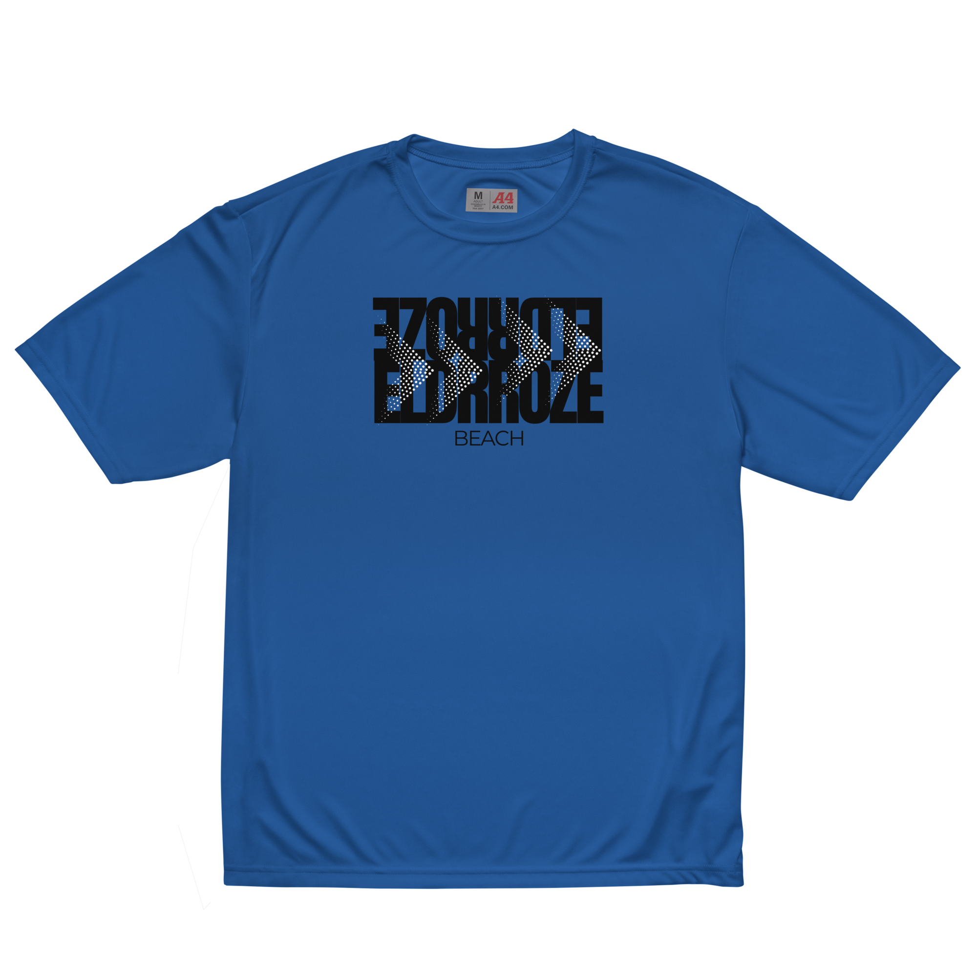 ELDRROZE Performance Running T-Shirt Black Logo