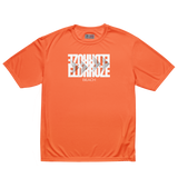 ELDRROZE Performance Running T-Shirt White Logo