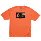 ELDRROZE Performance Running T-Shirt Black Logo