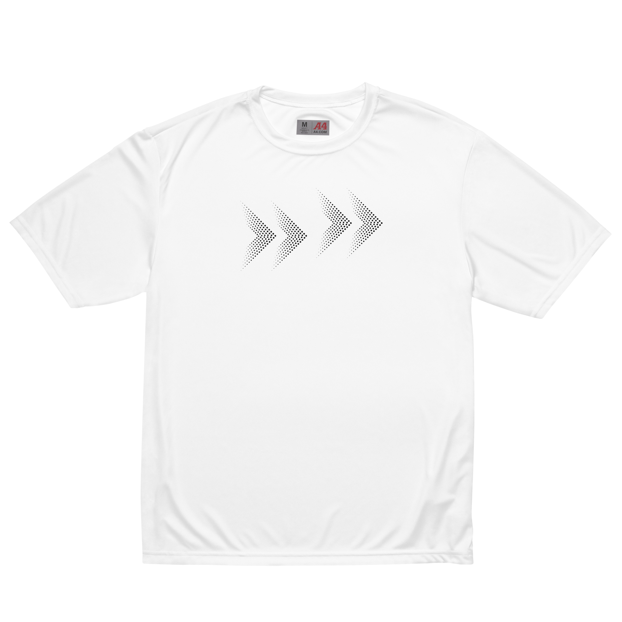 ELDRROZE Performance Running T-Shirt White Logo