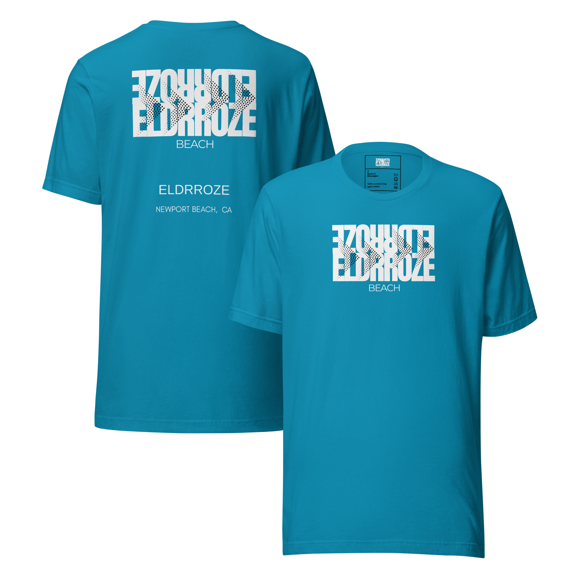 ELDRROZE Staple T White Logo