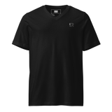 ELDRROZE Short Sleeve V-Neck T Black Logo