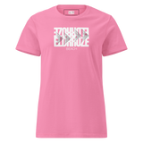 ELDRROZE Women’s Softstyle Staple T White Logo