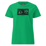 ELDRROZE Women’s Softstyle Staple T Black Logo