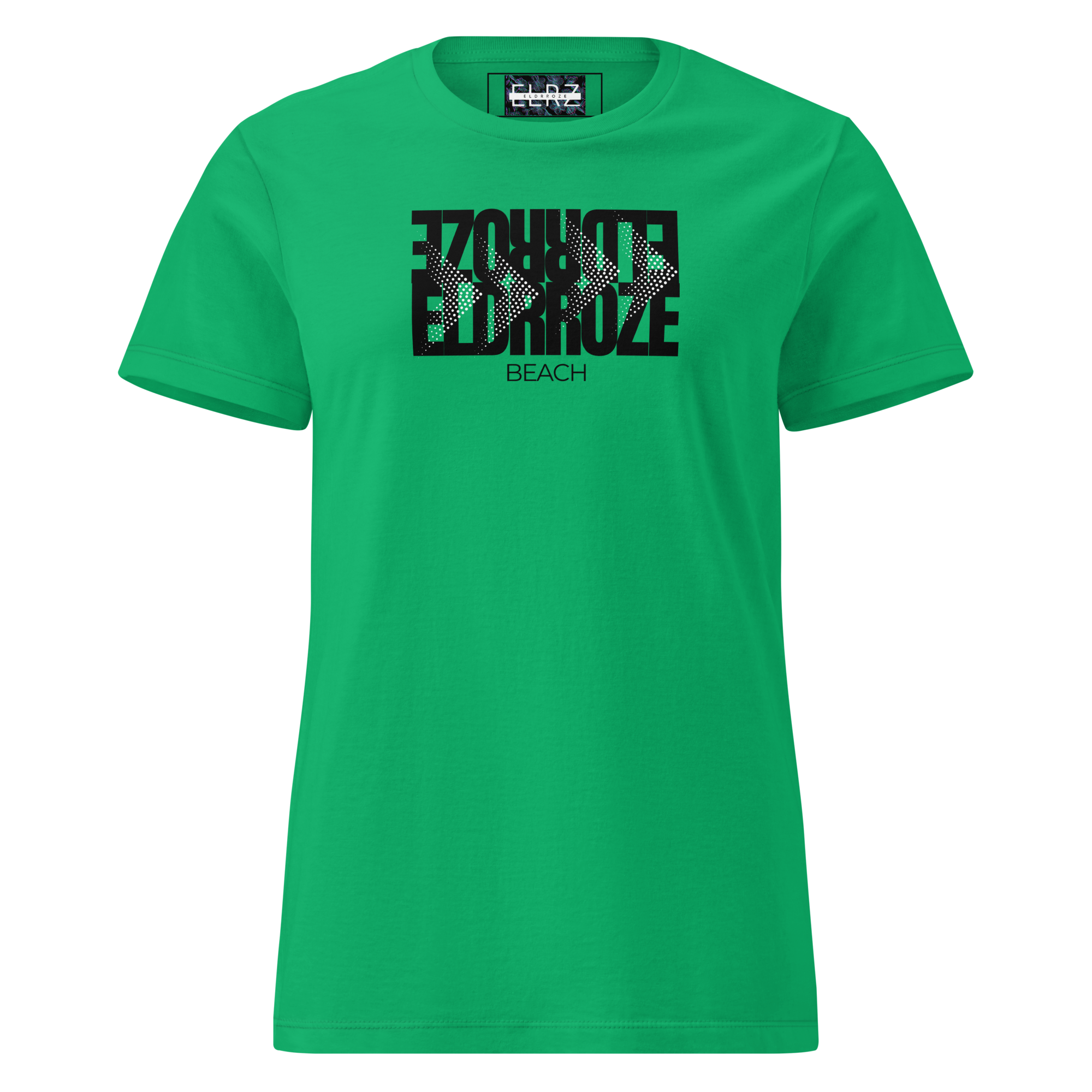 ELDRROZE Women’s Softstyle Staple T Black Logo