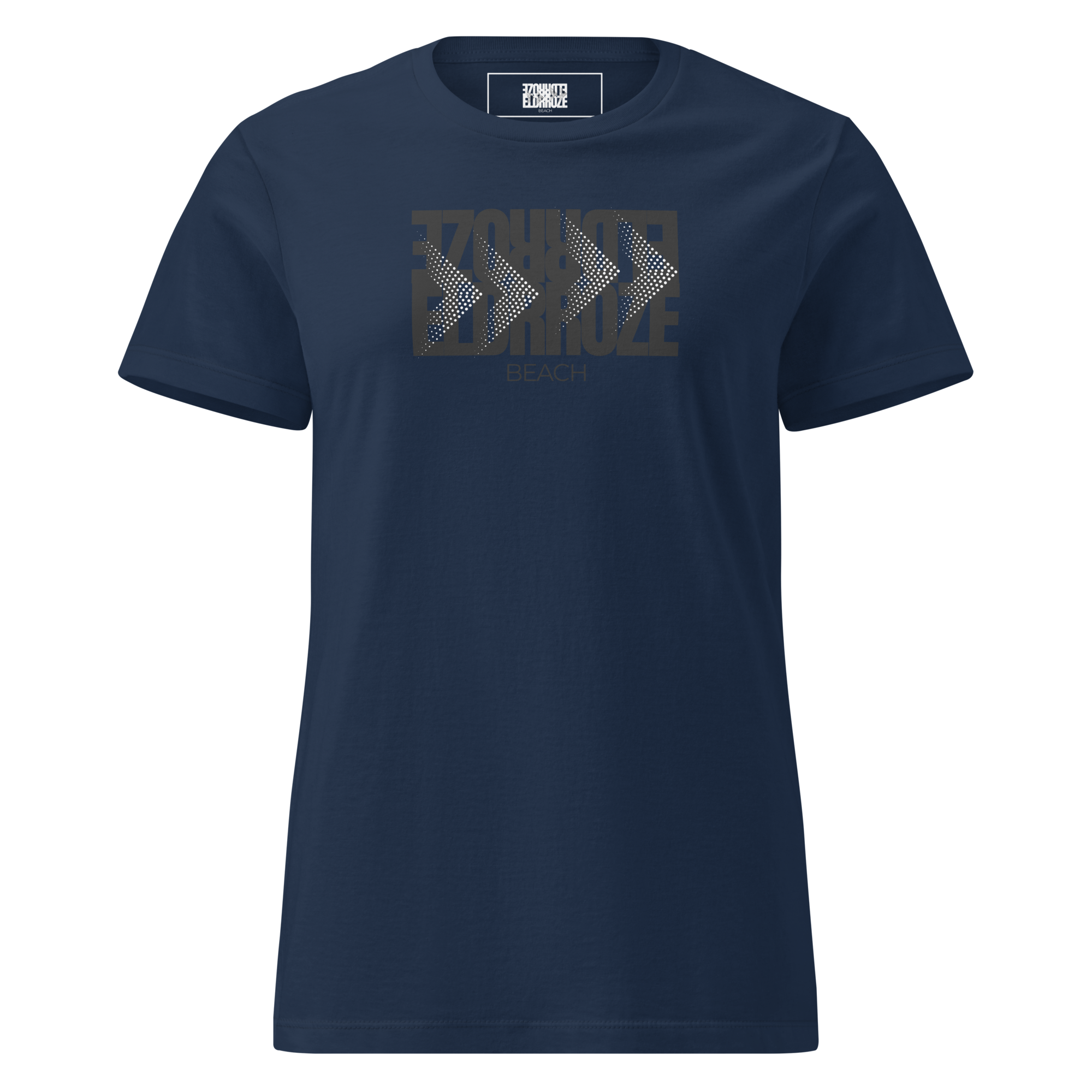 ELDRROZE Women’s Softstyle Staple T Black Logo