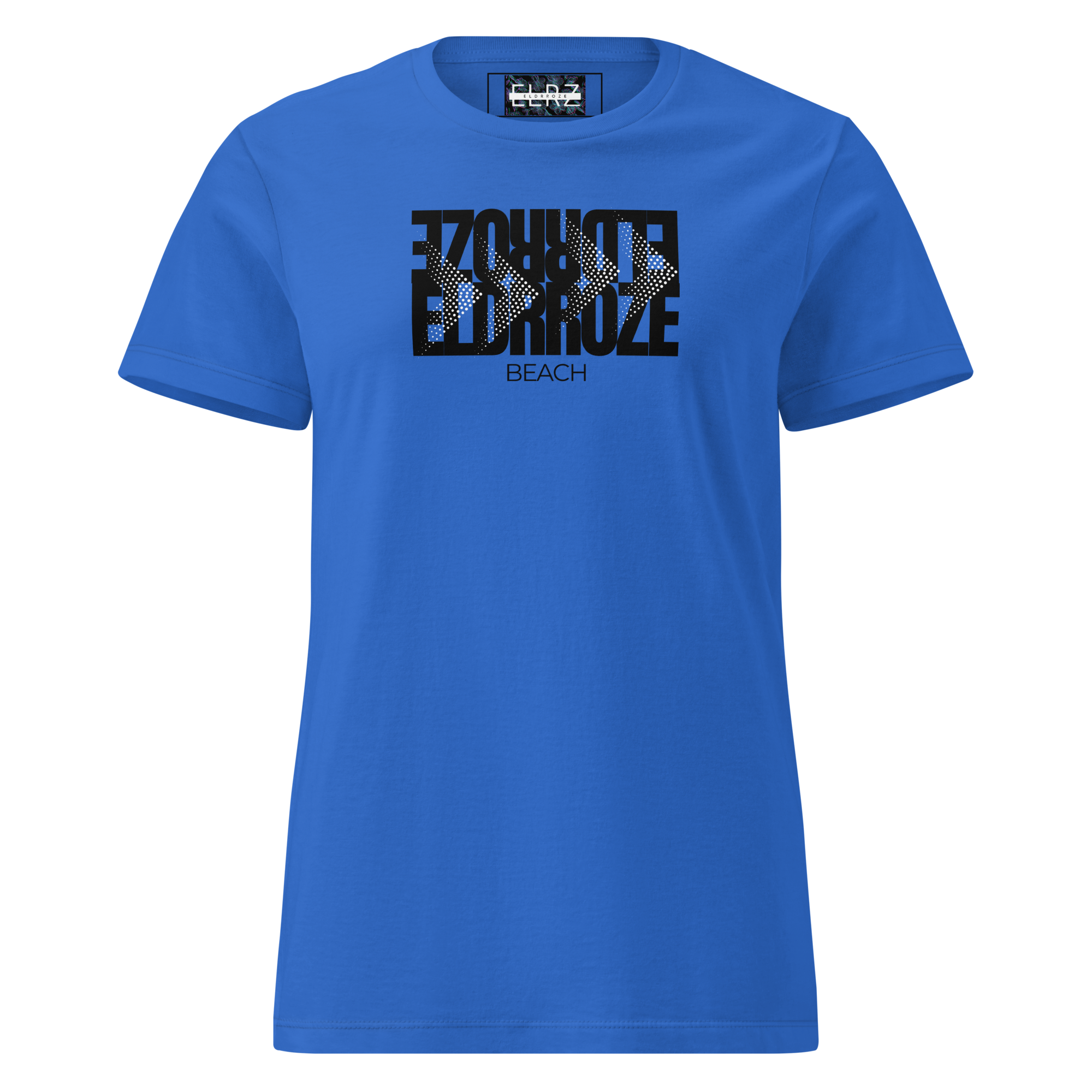 ELDRROZE Women’s Softstyle Staple T Black Logo