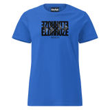 ELDRROZE Women’s Softstyle Staple T Black Logo