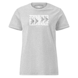 ELDRROZE Women’s Softstyle Staple T White Logo