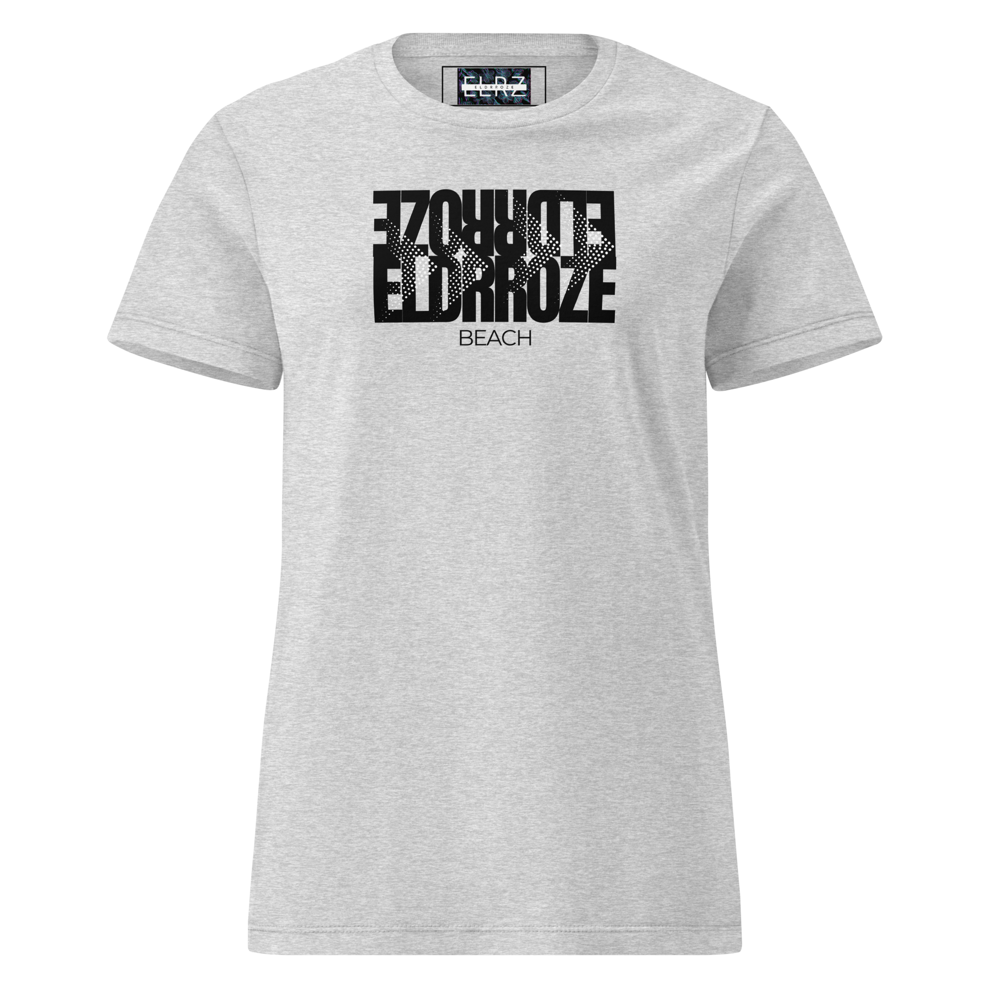 ELDRROZE Women’s Softstyle Staple T Black Logo