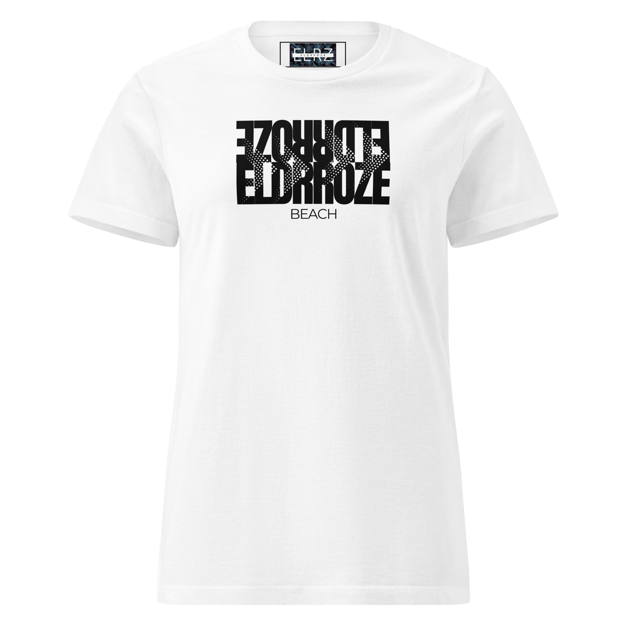 ELDRROZE Women’s Softstyle Staple T Black Logo