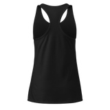 ELDRROZE Women’s Racerback Tank White Logo