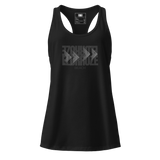 ELDRROZE Women’s Racerback Tank Black Logo