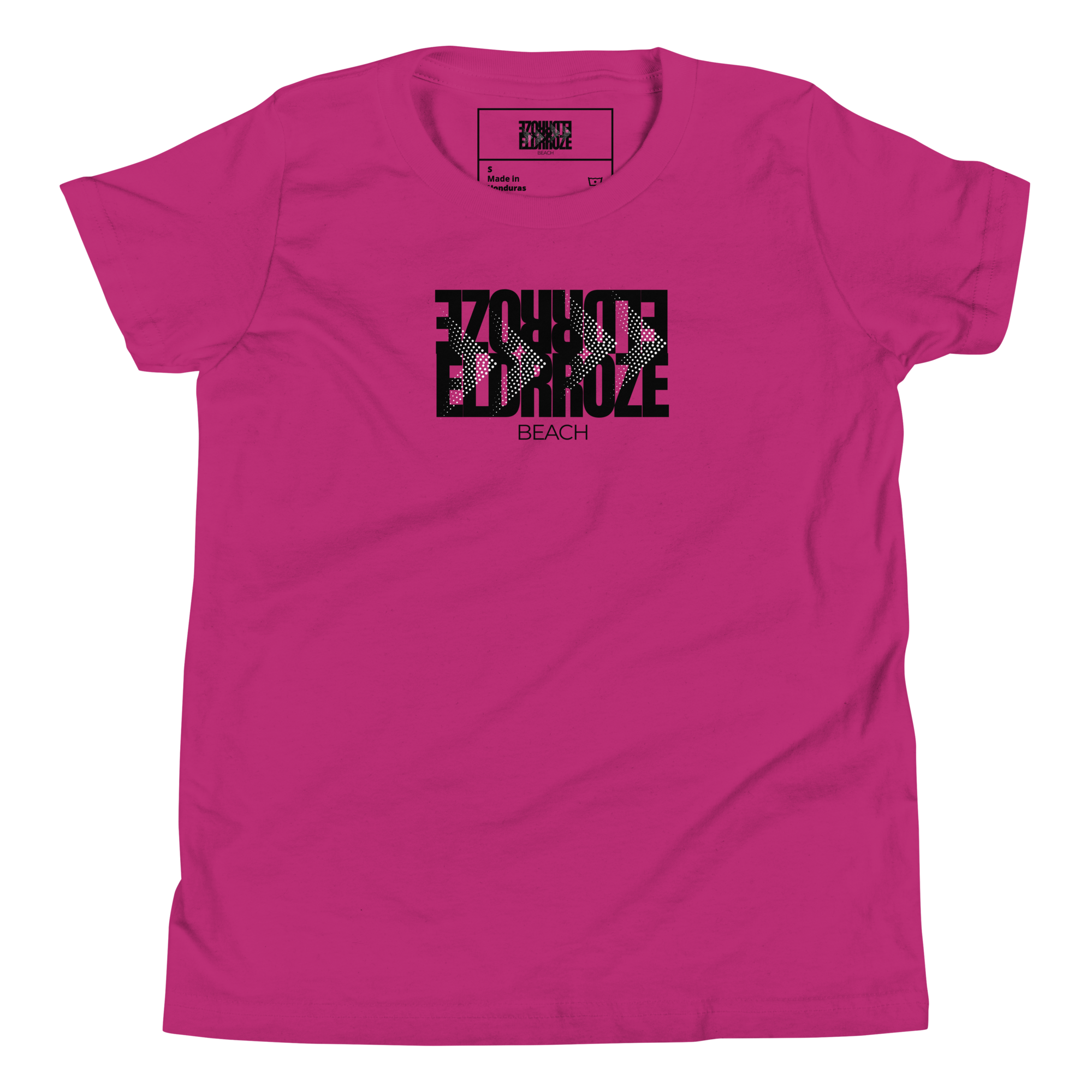 ELDRROZE Youth Short Sleeve Black Logo