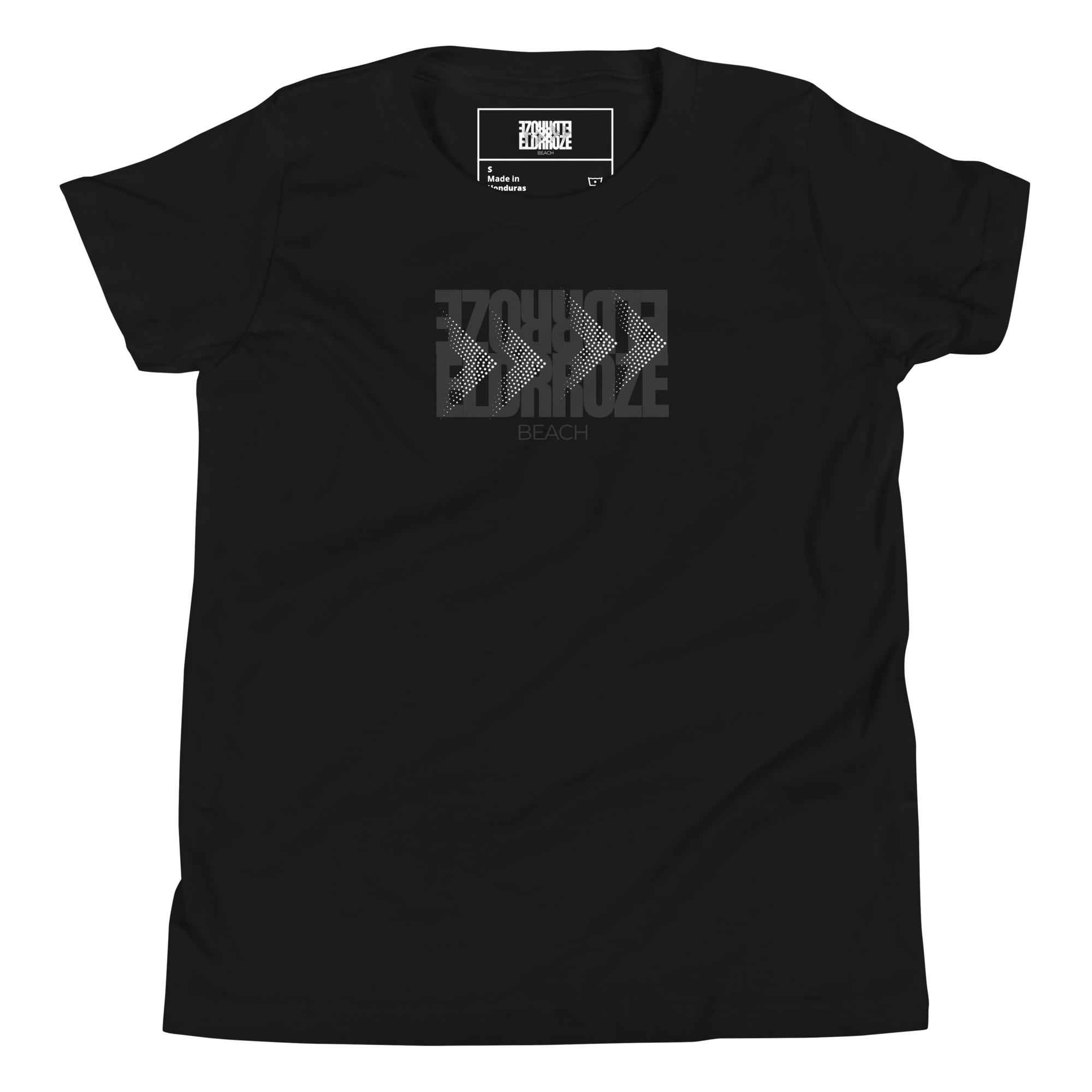 ELDRROZE Youth Short Sleeve Black Logo