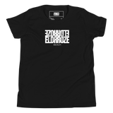 ELDRROZE Youth Short Sleeve White Logo