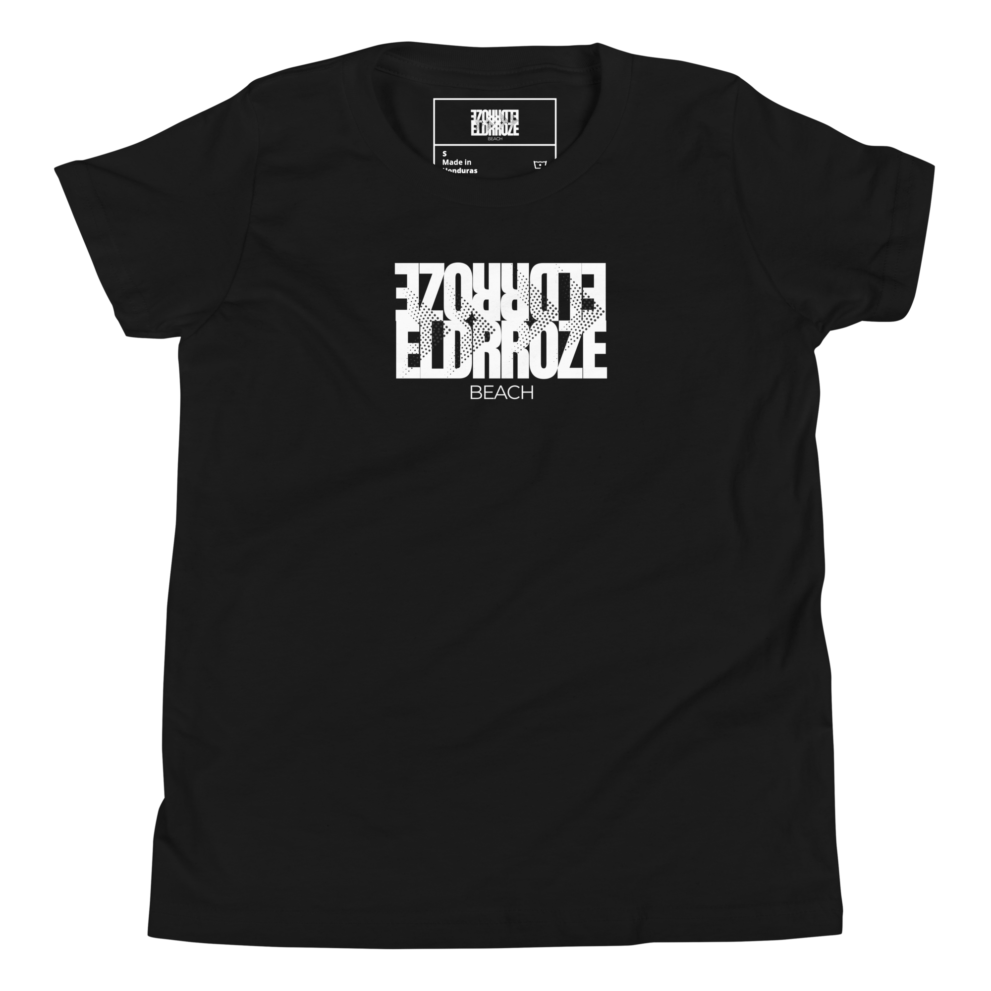 ELDRROZE Youth Short Sleeve White Logo