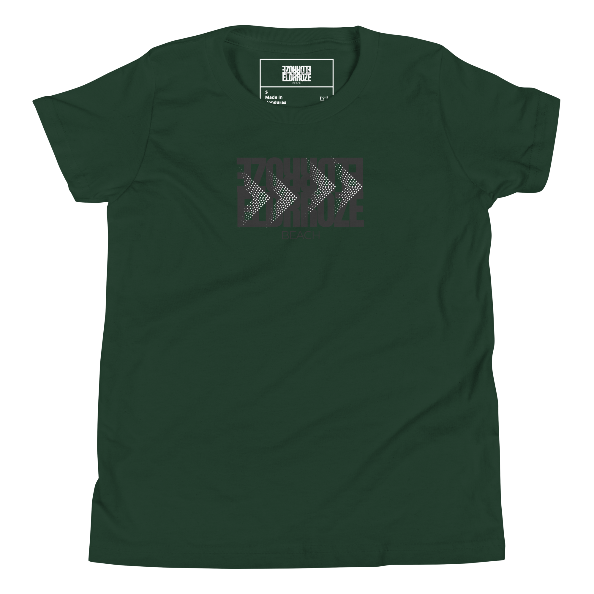 ELDRROZE Youth Short Sleeve Black Logo