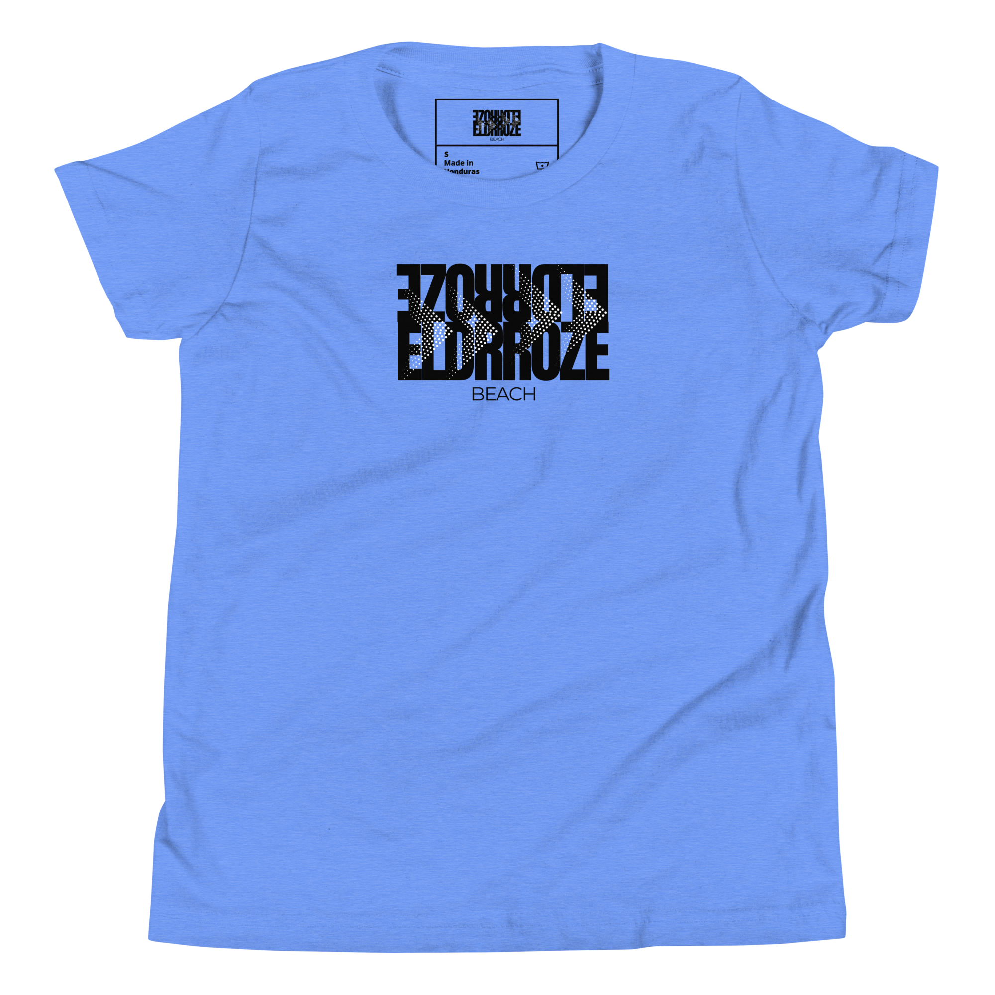 ELDRROZE Youth Short Sleeve Black Logo