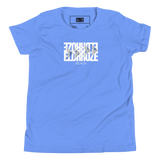ELDRROZE Youth Short Sleeve White Logo