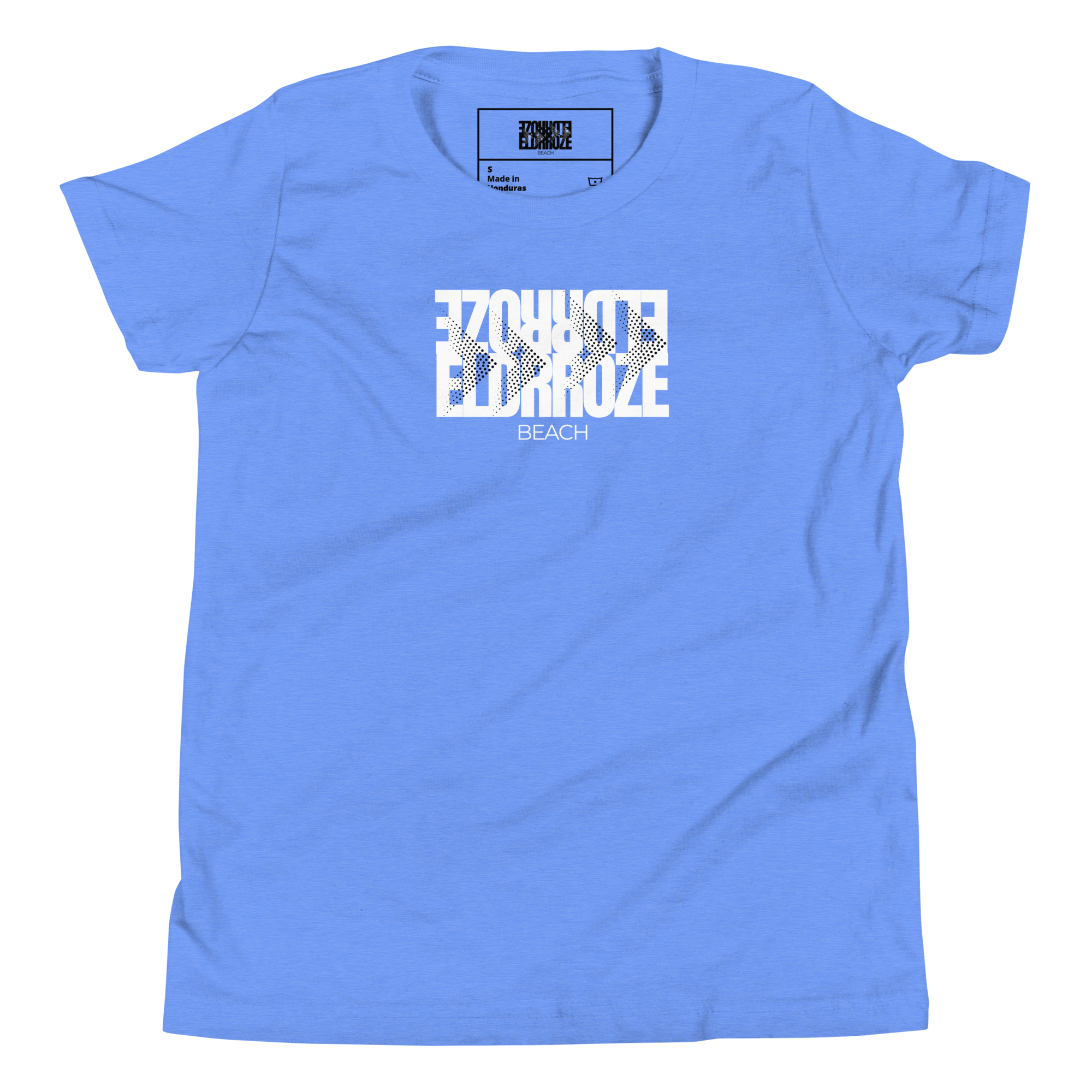 ELDRROZE Youth Short Sleeve White Logo