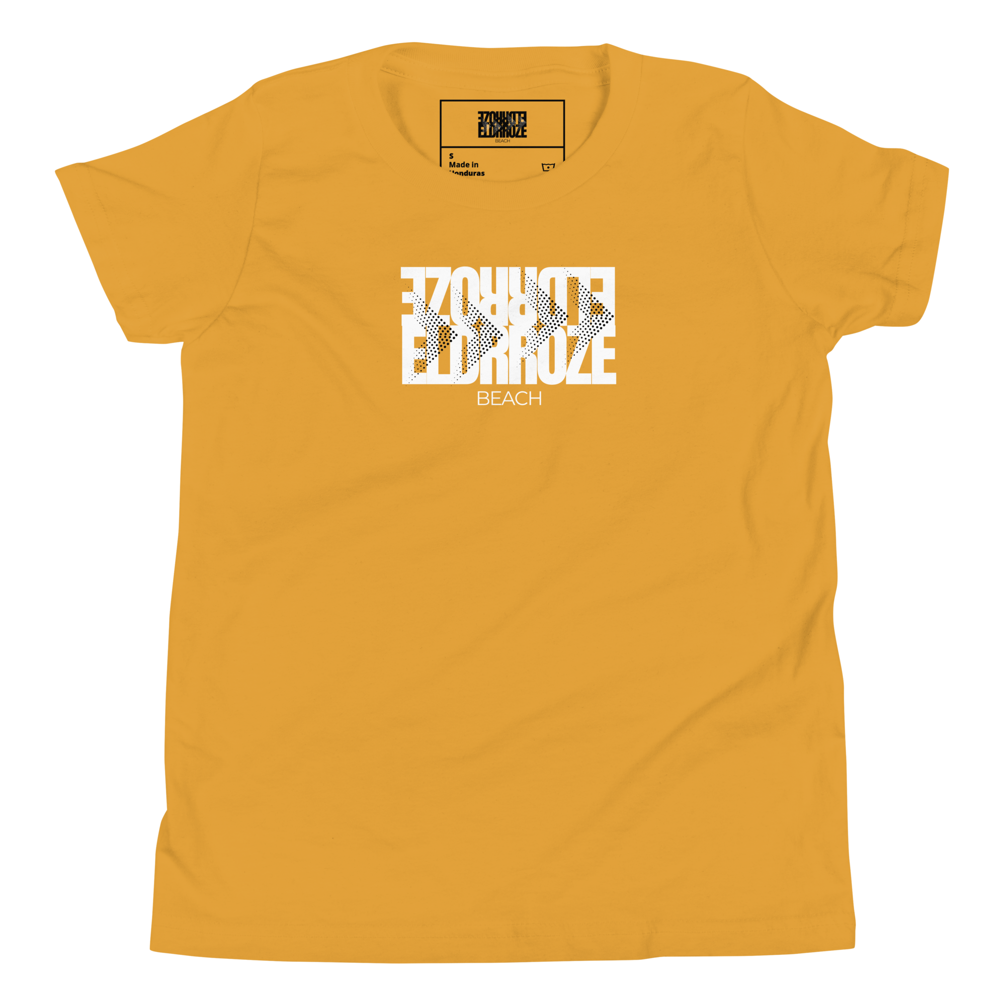 ELDRROZE Youth Short Sleeve White Logo