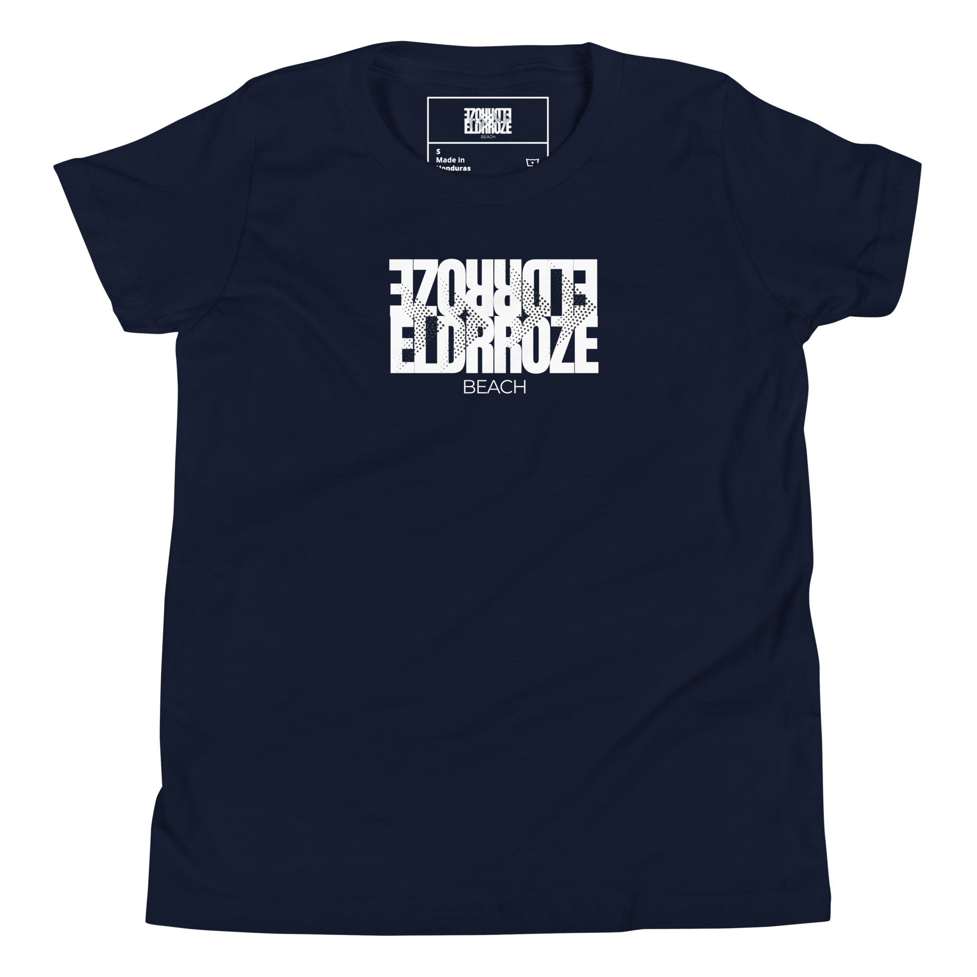 ELDRROZE Youth Short Sleeve White Logo