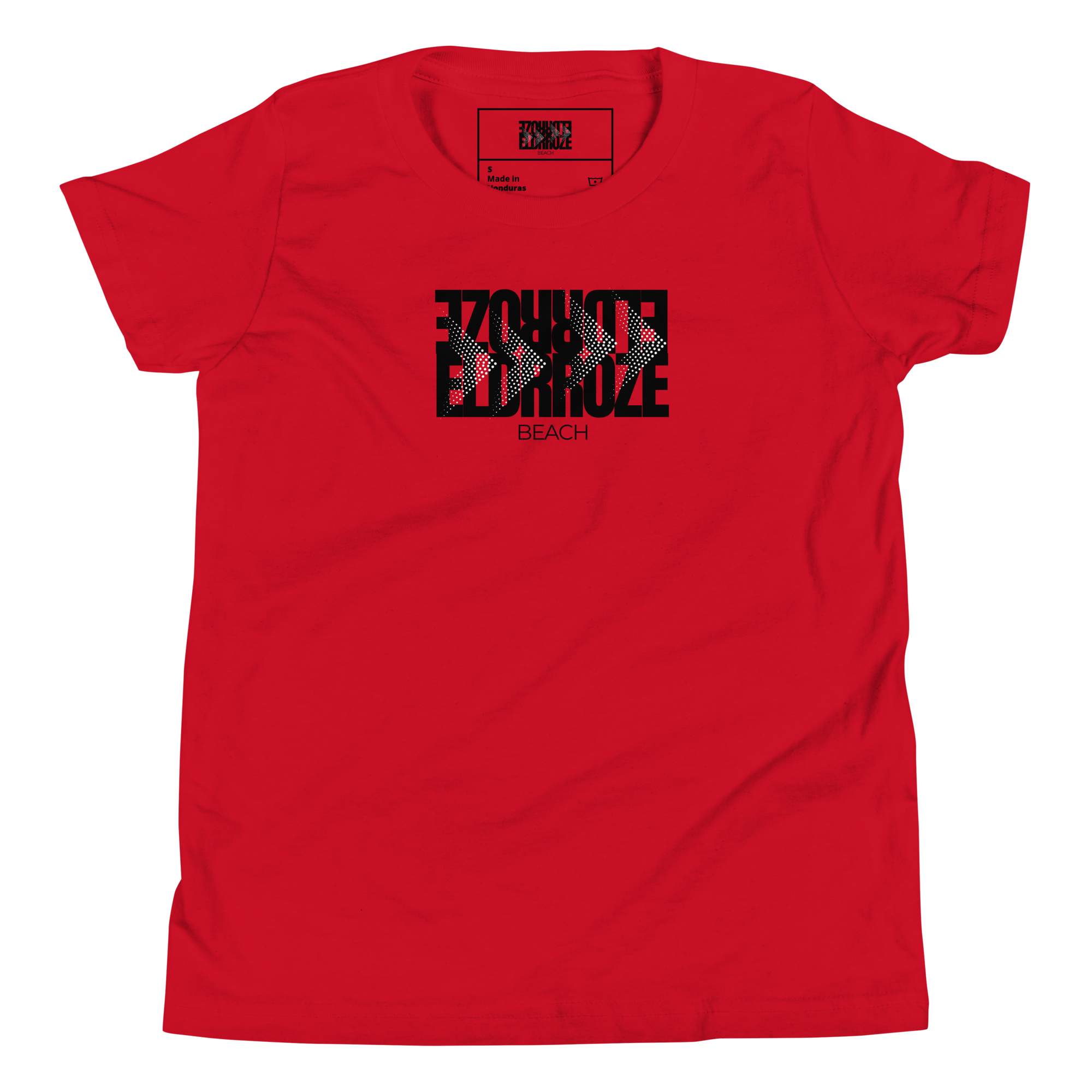 ELDRROZE Youth Short Sleeve Black Logo