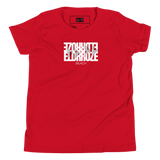 ELDRROZE Youth Short Sleeve White Logo