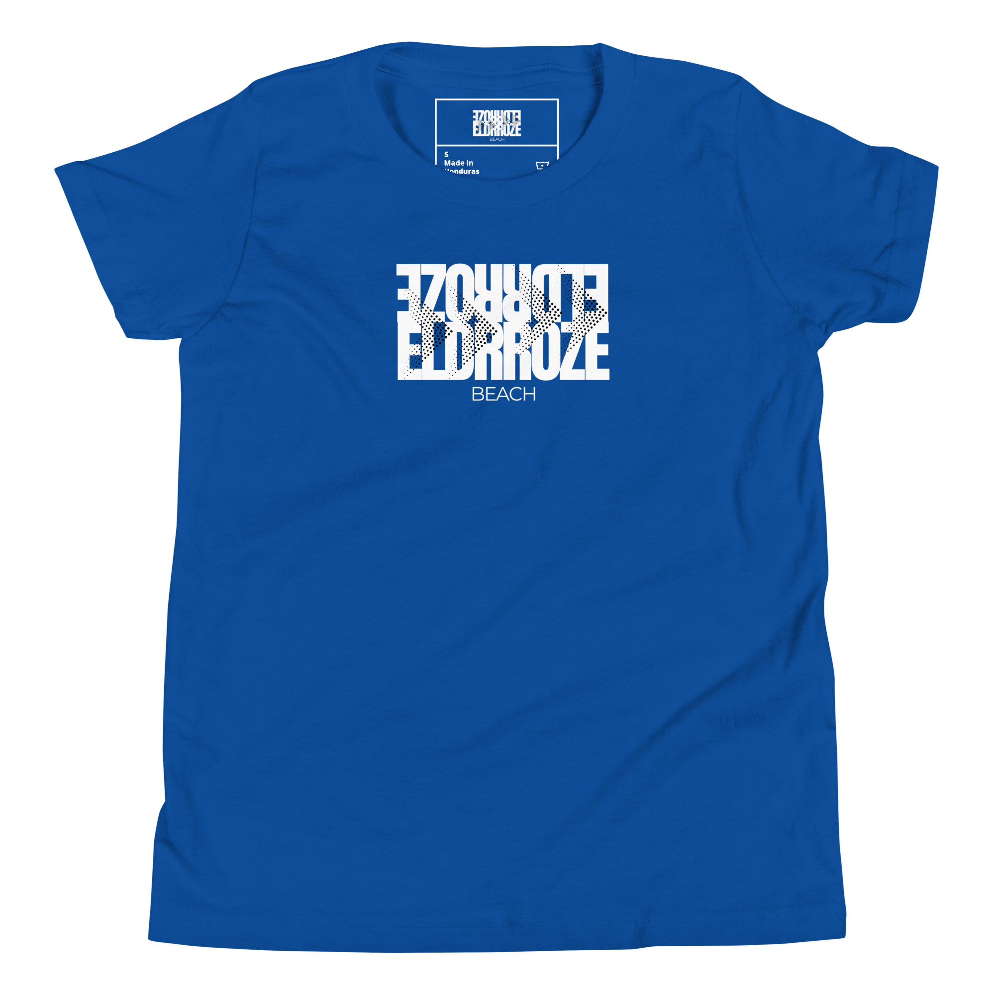 ELDRROZE Youth Short Sleeve White Logo