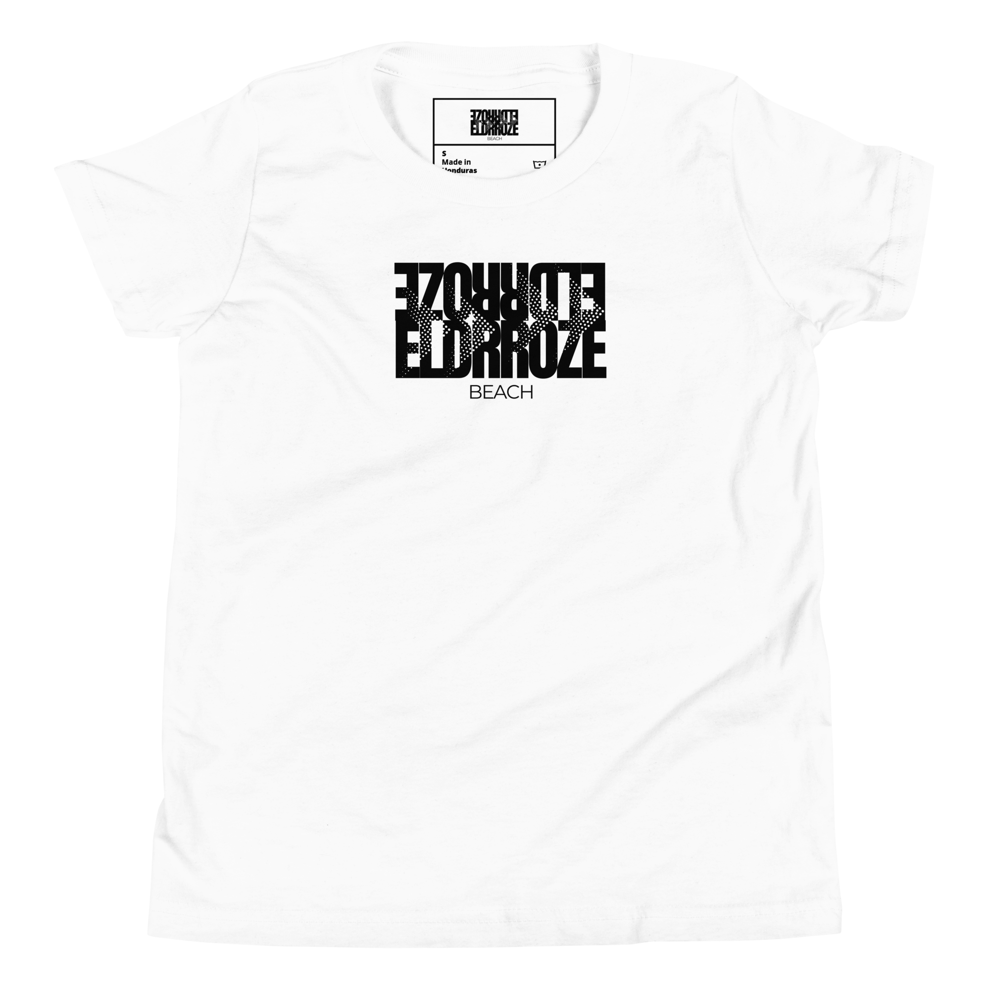 ELDRROZE Youth Short Sleeve Black Logo